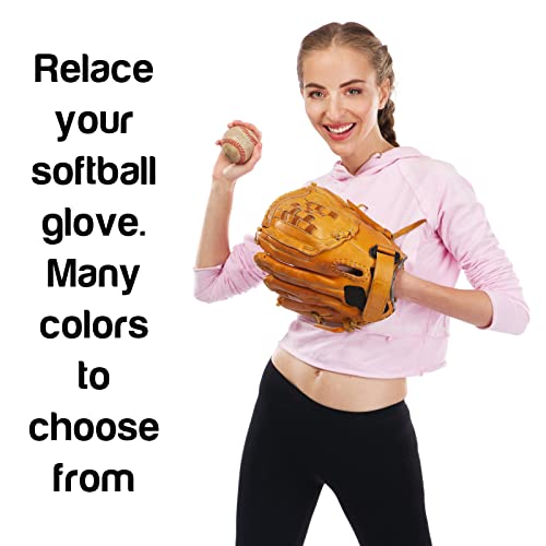 Baseball Glove Lacing Kit - Leather Mitt Repair - Pink