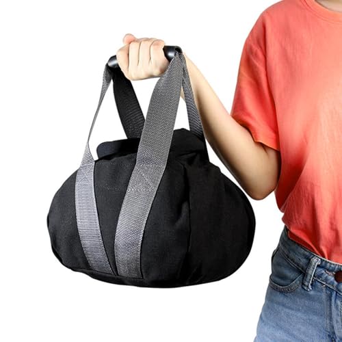 Adjustable Kettlebell Sandbag - 0-35 lb Canvas Weight Trainer