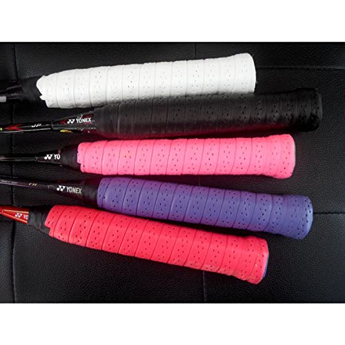 4PCS Anti-Slip Tennis Badminton Racket Grips - Black
