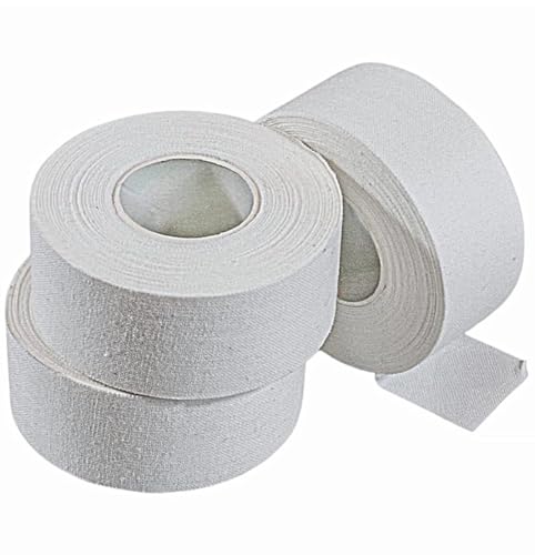 Vakly Athletic Tape 1 in x 10 yd (3 Pack) – Porous Breathable Cloth