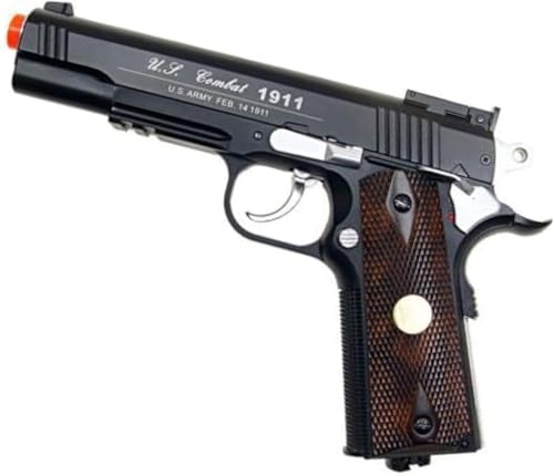 CO2 Airsoft Pistol - Full Metal 500 FPS M1911 Handgun