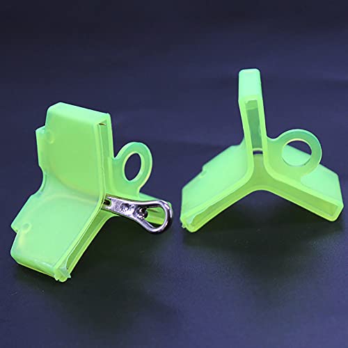 100 Pcs Fishing Treble Hook Covers - Safety Cap Protectors for Tackle