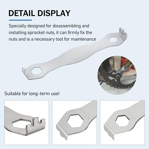 Chainring Nut Wrench for Mountain Bikes - 1-Pack