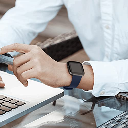 Fitbit Versa Sport Bands 3-Pack - Abyss Blue/Rock Blue/Black - Large