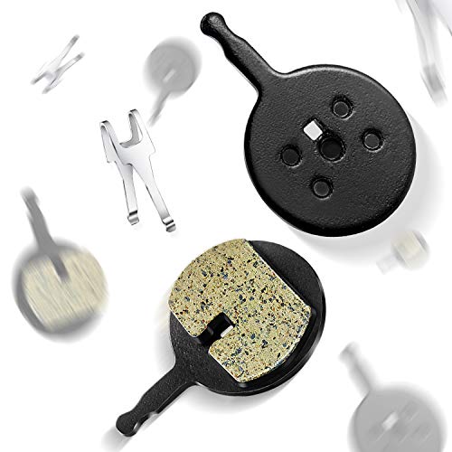 4 Pairs Resin Bicycle Disc Brake Pads for Avid BB5, DSK Series & More