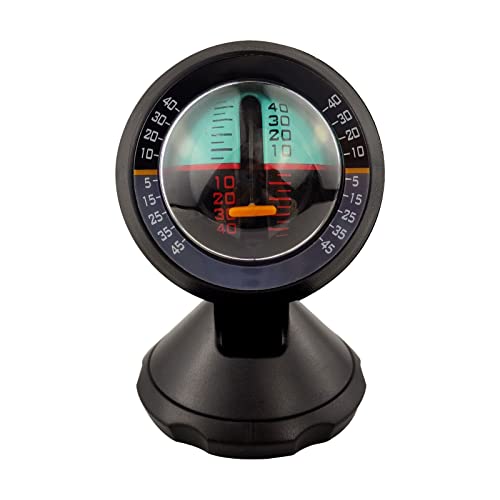 Car Inclinometer Level Tilt Gauge - Angle Slope Meter Tool