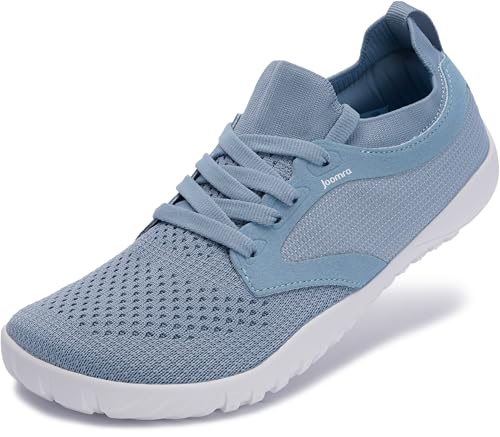Wide Toe Box Barefoot Sneakers - Zero Drop, Slip-On, Durable Sole