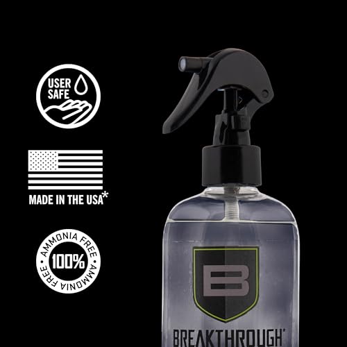 16 Fl Oz Suppressor Cleaner - Carbon & Lead Deposits Removal, Safe Gun Maintenance