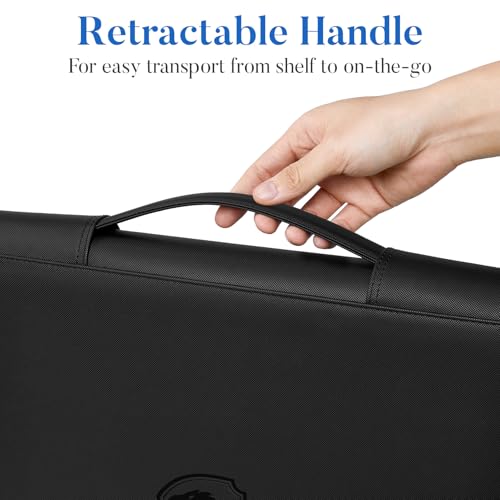 Black Fabmaker Top Load Card Binder Holds 360 Cards with Handle