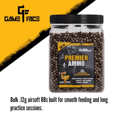 6mm Airsoft BBs - 0.12g, 10,000 Count, Camo Colors