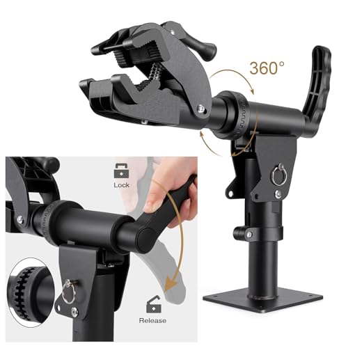 CHEPARK Bike Repair Stand Wall Mount & Bench Mount - Max 88lbs