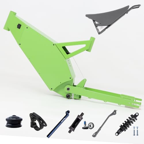 Enduro Ebike Frame F6 - Full Suspension Electric Bike Kit