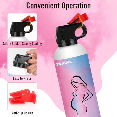 Baby Girl Reveal Party Supplies - 100% Biodegradable Pink Gender Reveal Decor (2 Pack)