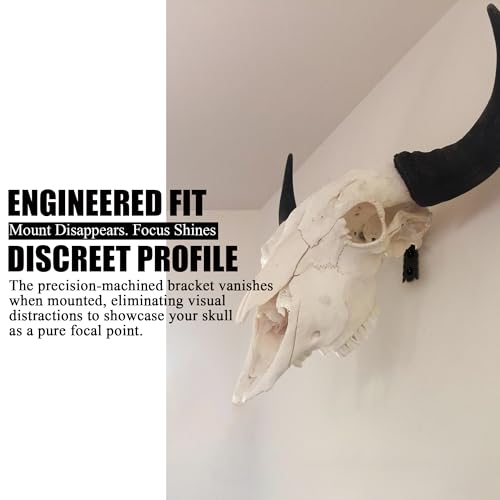 European Mount Skull Hanger Kit - 5.28" Heavy Duty Steel - Pro Size