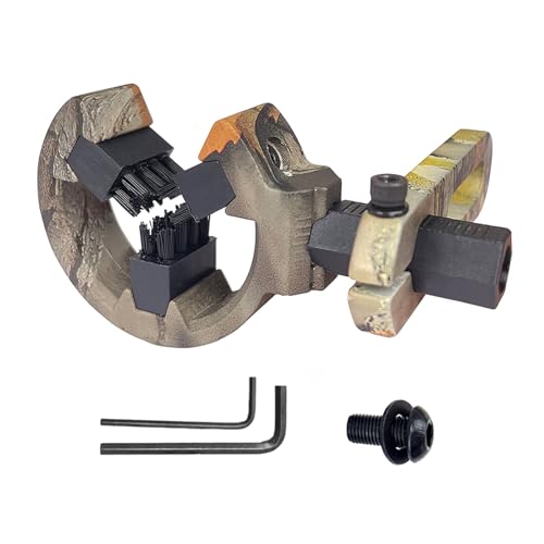 Capture Whisker Biscuit Brush Arrow Rest for Compound & Recurve Bow - Camo