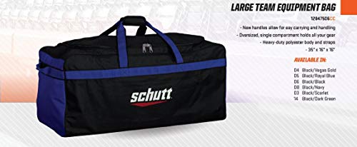 Large Team Equipment Bag for Baseball & Softball - Black