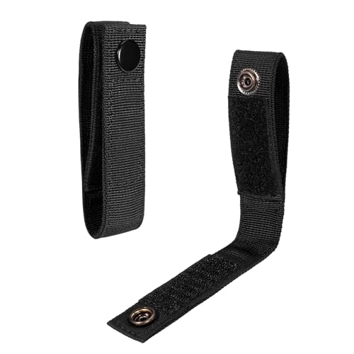Handcuff Strap Holder with Snap Closure - 2-Pack