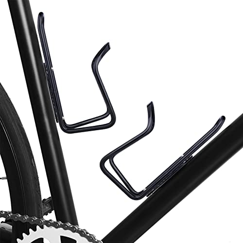 Aluminum Alloy Bicycle Water Bottle Cage Holder - Black