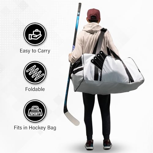 ACE HOCKEY Snake 7 Stickhandling Trainer - Dryland Hockey Puck Control Aid