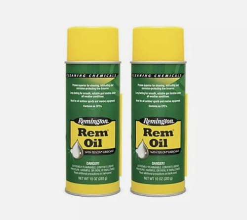 Rem Oil Spray Gun Lubricant 10 Oz - 2 Pack, Firearm Cleaning & Protection