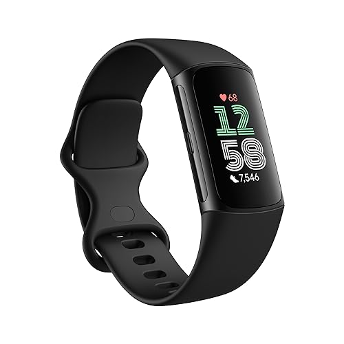 Fitbit Charge 6 Fitness Tracker with GPS and Heart Rate Monitoring
