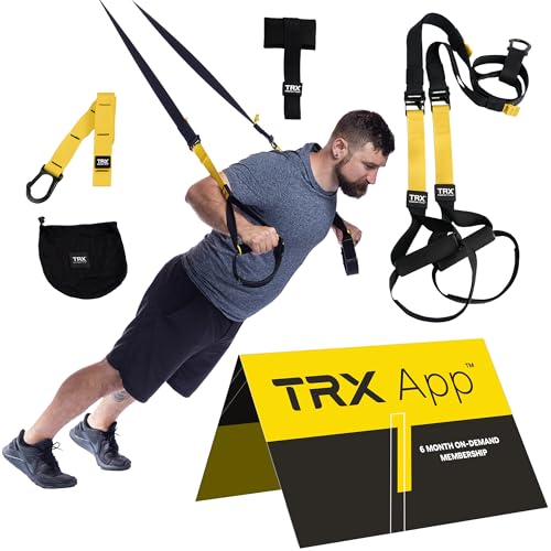 Suspension Trainer System with 6-Month On-Demand Fitness Membership