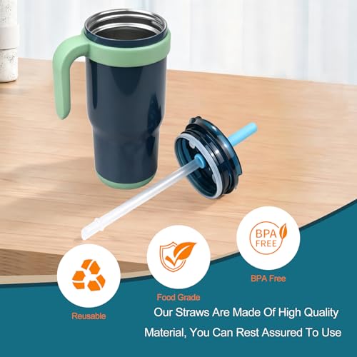 Replacement Straws for Reduce 18oz Coldee Tumbler - 6 Pack