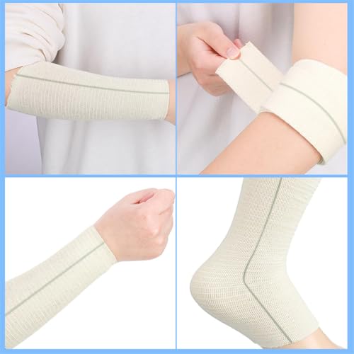Elastic Sport Bandage 1.9 Inch x 10.93 Yard - Reusable Tubular Sleeve