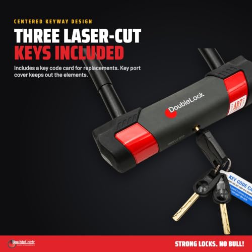 Grizzly U-Lock Heavy-Duty Bike Lock for Bicycles & Scooters