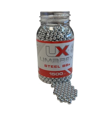 .177 Caliber Steel BBs | 4.5mm Precision BBs (1500 Count)