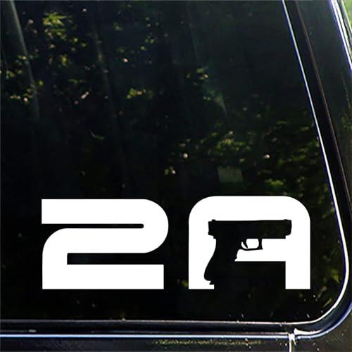 2nd Amendment Right to Bear Arms Vinyl Decal Sticker - 7.55"