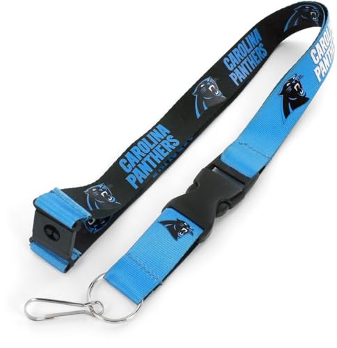 Carolina Panthers Reversible Lanyard - Team Color
