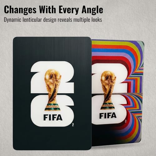 FIFA World Cup 2026 Edition Lenticular Magnet - 3.5 x 2.5 Inch