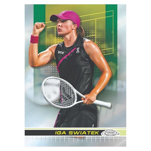 2024 Topps Chrome Tennis Trading Card Blaster Box - Collectible Sports Card Pack