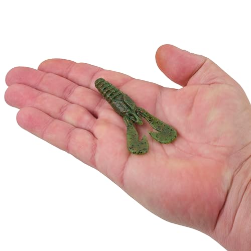 Berkley MaxScent Stank-Bug Soft Plastic Crawfish Bait Watermelon Red 3.5"