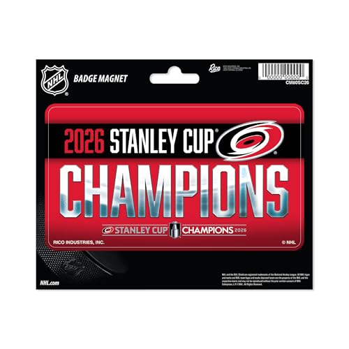 Carolina Hurricanes Stanley Cup Champions Magnet - 2026