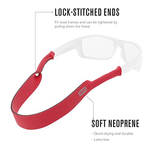Floating Sunglass Strap - Neoprene Eyewear Retainer - Navy