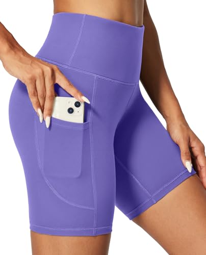IUGA 6-Inch Tummy Control Biker Shorts for Women - Yoga & Workout Compression
