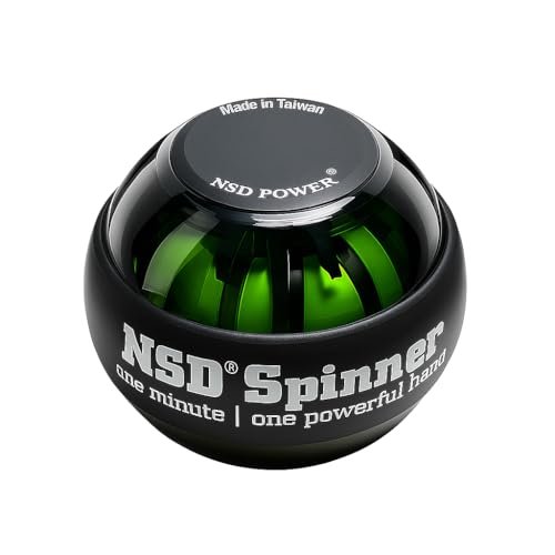 Thumb-Wind Gyro Ball - Up to 18,000 RPM Hand Strengthener