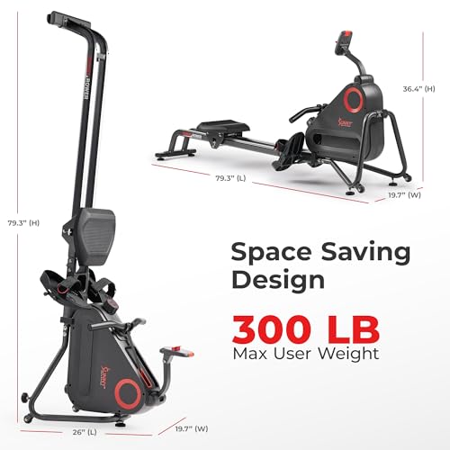 Smart Magnetic Rowing Machine - Dual-Rail Premium Design