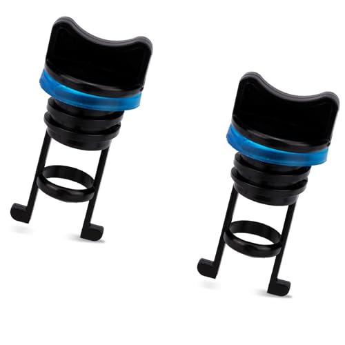 Kayak Drain Plugs - 2pcs Blue Nylon Boat Drain Stoppers