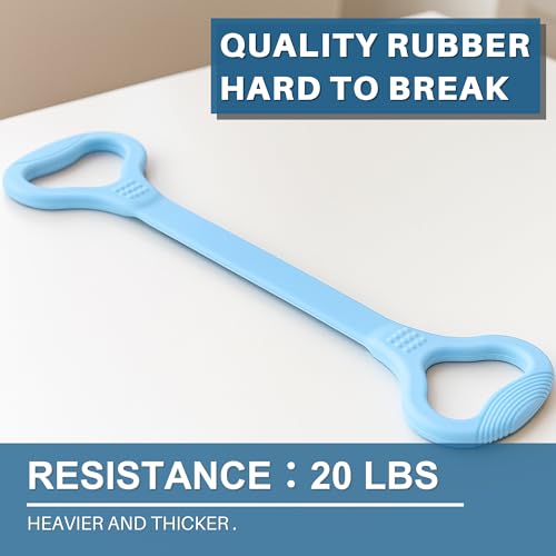 Figure 8 Resistance Band - 20 lbs Blue for Strength Training