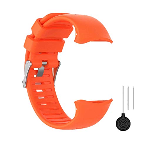 Silicone Watch Band for Polar Vantage V - Orange Replacement Strap