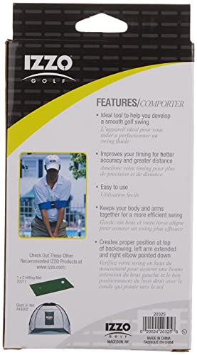 Izzo Golf Smooth Swing Trainer - Improve Golf Swing Accuracy & Distance