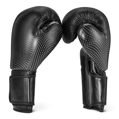 Amazon Basics 10oz Boxing Gloves for Sparring, Muay Thai & MMA – Men & Women