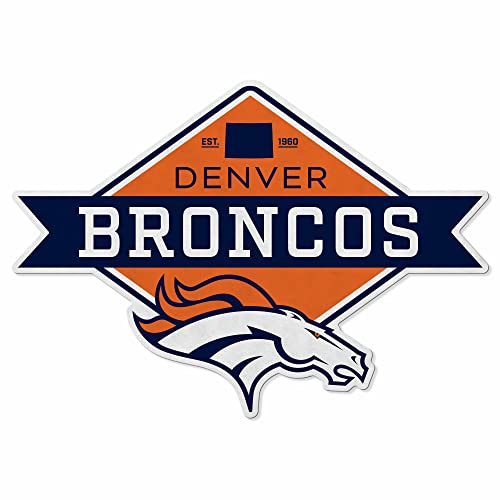 Denver Broncos Pennant - 18" Soft Felt Wall Decor