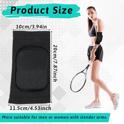 Volleyball Elbow Pads - Soft Support Cushion, Breathable Design