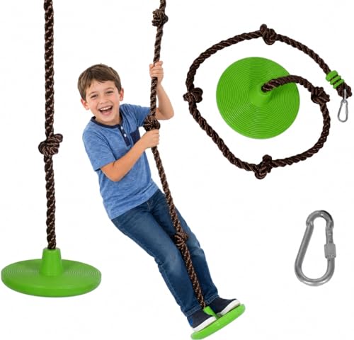 Disco Tree Swing - Adventure Outdoor Swing with Adjustable Rope