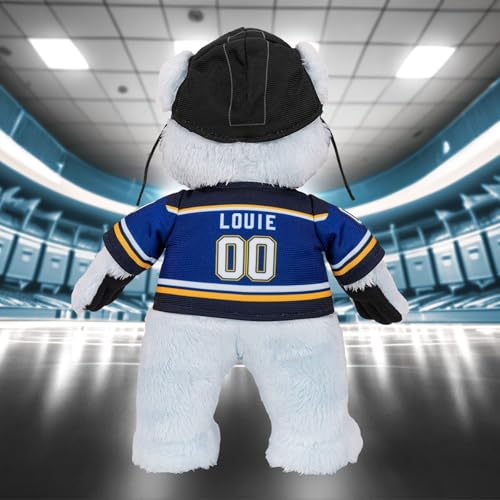 St. Louis Blues Louie The Bear 10" Plush Figure - V3