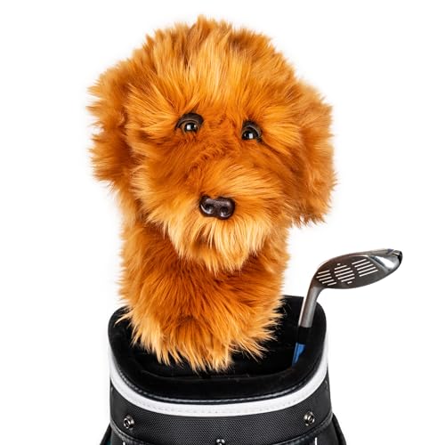 Daphne's Headcovers Doodle Driver Golf Club Cover - Premium, Animal Design, Sun-Resistant Fur, Fits 460cc Drivers, Stylish Protection